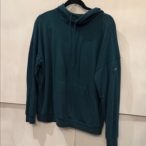 ALO Yoga Women’s Deep Teal Hoodie